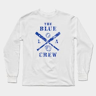 LA Blue Crew Long Sleeve T-Shirt